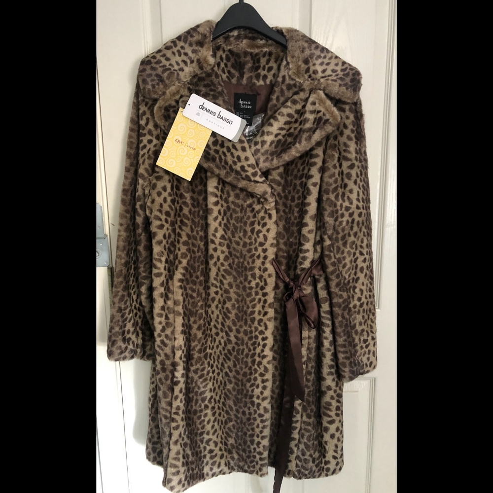 Faux fur jacket